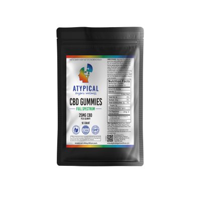 atypical 25mg cbd gummies