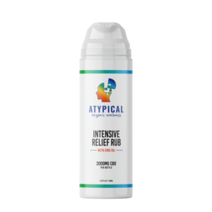 atypical 2000mg cbd intensive relief rub